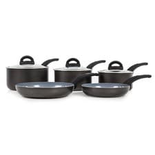 Image of Tower T80303 5 Piece Pan Set T80303 Non-Stick Ceramic Grey
