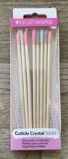 Image of Brushworks-  Cuticle Crystal Sticks - 8 Pack 8 Count (Pack of 1) BRAND NEW