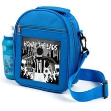 Image of Personalised Newcastle Lunch Bag Boys Football School Children Lunchie Gift CF41