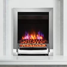 Image of Flare Ember Inset Electric Fire in Chrome 2kW