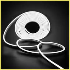 Image of DC 12V Neon LED Strip Light 2835 120Leds/m High Density Flexible IP67 Waterproof