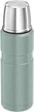 Image of Thermos Stainless Steel King Flask Duck Egg For Hot Or Cold 470ml Green
