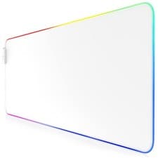 Image of CSL - RGB gaming mouse pad - LED desk pad - 800x300 mm - XXL mousepad - LED