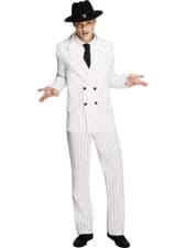 Image of Gangster Costume Adult Halloween Large