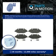Image of Brake Pads Set fits MERCEDES VITO W639 3.2 Front 2003 on M112.951 Blue Print New
