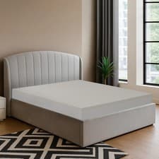 Image of Isabelle Upholstered Ottoman Storage Gas Lift Bed