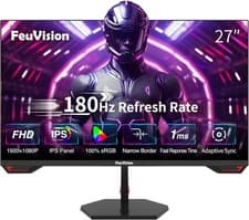 Image of 27inch Gaming Monitor 180Hz, FHD 1080p, IPS Panel, 0.5ms Response Time, Adaptive