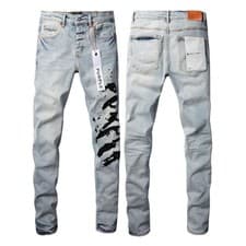 Image of 2026 Purple Brand Jeans Designer Personality Fashion Men's Jean 28-38
