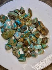 Image of 1 Lb of Skinny Turquoise Mountain Nugs! Now Available Again! 