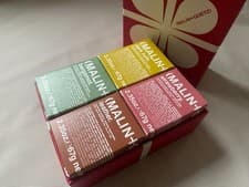 Image of Malin + Goetz Mood Votive Candle Set Leather Strawberry Rum Bergamot (67g x4)
