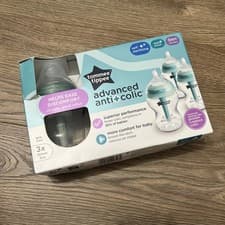 Image of Tommee Tippee Bottles Advanced Anti Colic 3 X 260ml Set 0m+