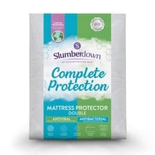 Image of Slumberdown Complete Protection Antiviral Mattress Protector - Double