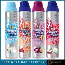 Image of 1001 CARPET FRESH AEROSOL FOAM SPRAY 300ML FOR CARPETS RUGS & UPHOLSTERY NEW