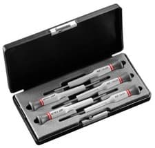 Image of Facom AEF.J1 Micro Tech 5 Piece Slot & Phillips Mini Screwdriver Set Precision