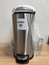 Image of Stainless steel dustbin- Dent
