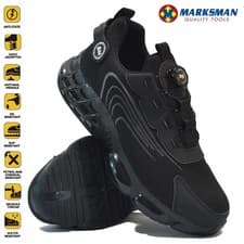 Image of MENS SHOCK ABSORBING STEEL TOE CAP SAFETY WORK HIKER SHOES BOOTS TRAINERS SIZE