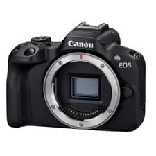 Image of Canon EOS R50 Mirrorless Camera Body Black