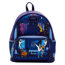 Image of Loungefly Scooby Doo Glow in the Dark Monster Chase Mini Backpack