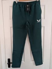 Image of Castore mens track pants dark green / Medium 32-34" waist RRP £50