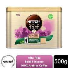 Image of Nescafe Gold Blend Instant Coffee Alta Rica Bold & Intense Arabica Coffee, 500g