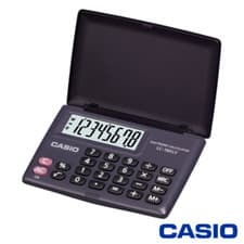 Image of CASIO POCKET CALCULATOR 8 DIGIT DISPLAY 3 KEY MEMORY NON-STICK KEYS - LC160LV