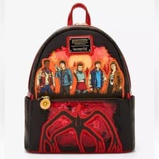 Image of Loungefly Stranger Things Group Portrait Light-Up Mini Backpack