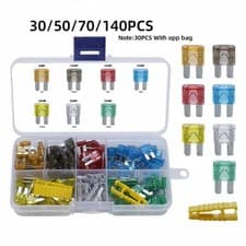 Image of 50-140pcs ATR Micro2 Blade Fuses Assorted Kit Car Truck 30A 25A 20A 15A 10A 5A