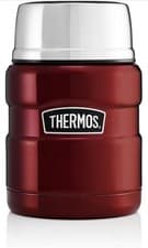 Image of Thermos King Flask Vacuum Insulated Food Flask 470ml, Red