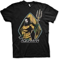 Image of Aquaman T-Shirt Black