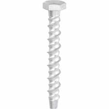 Image of Multi Fix Bolt Hex Head Concrete Screws 12mm 150mm Pack of 6