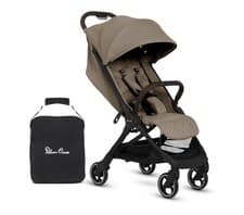 Image of Silver Cross - Clic 2 Compact Stroller & Travel Bag - Foldable & Light- Cobble