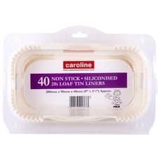 Image of Caroline Loaf Cake Tin Liners 2lb 40pk