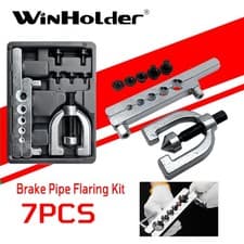 Image of 7pc Brake Pipe Flaring Tool Kit – Single & Double Flare Brake Fuel Line