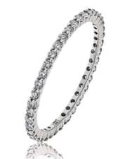 Image of Diamond Full Eternity / Wedding Ring 0.50ct F VS set in 18ct White Gold