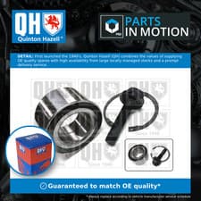 Image of Wheel Bearing Kit Front QWB1578 Quinton Hazell 2H0498627 2H0498627A Quality New