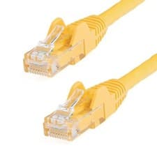 Image of StarTech.com 3m CAT6 Ethernet Cable - Yellow CAT 6 Gigabit Ethernet Wire -650MHz