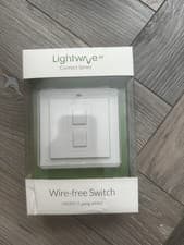 Image of Lightwave series 1 Wire Free dimmer switch, 1 gang