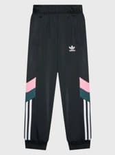 Image of Junior Boys Girls Adidas Track Pants Joggers Trouser Black