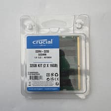 Image of 32GB (2 x 16GB) DDR4 3200MHz PC4-25600 260-PIN SODIMM MEMORY RAM KIT FOR LAPTOPS