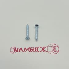 Image of Countersunk (CSK) Slotted Self Tapping Screws BZP No's 4 - 14