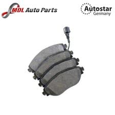 Image of Ceramic Brake Pad Set JZW698151AT for Audi A3, Q2, Q3, VW Tiguan, Passat CC B7