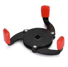 Image of Professional Heavy Duty 3 Jaw Oil Filter Wrench | Adjustable Universal Removal T