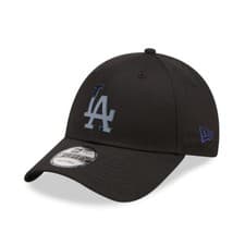 Image of New Era Cap Men's MLB LA Dodgers Team Blue Foil Logo 9FORTY Snapback Hat