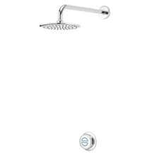 Image of Aqualisa Quartz Classic Smart Concealed Shower With Fixed Head High Pressure