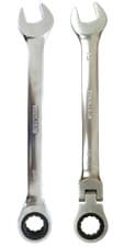 Image of Toolhub Ratchet Spanner Combination Wrench Fixed and Flexible Head 6mm - 32mm