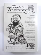 Image of CAPTAIN TREASURE BOOTS (2005 Color Version) NEW Factory Sealed Board Game NIS