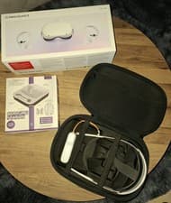 Image of Oculus Meta Quest 2 VR Headset 128GB White Controllers Included