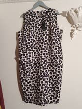 Image of M&Co Animal Print Dress Size 18 New £39