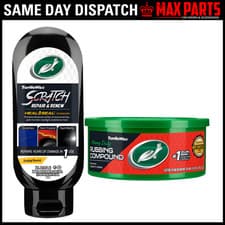 Image of Turtle Wax Scratch Repair 200ml + Rubbing Compound Paste 297g Combo Pack