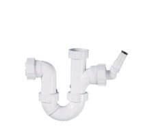 Image of Polypipe 40mm Washing Machine Trap With Spigot PWM2 75mm Seal